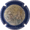 Capsule Bonnet Alexandre Cuvée Madrigale, contour bleu
