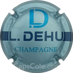 Capsule Dehu Louis Turquoise métallisé, bleu foncé et bleu