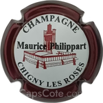 Capsule Philippart Maurice Contour bordeaux foncé