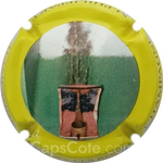 Capsule Philippart Maurice Vert, contour jaune