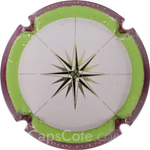 Capsule Baron-Fuente Blanc et vert, ctr fuchsia, Boussole verte et or
