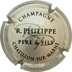 Capsule Philippe R. Or pâle et noir