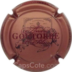 Capsule Goutorbe A.  18c Cuivre foncé, noir et bordeaux