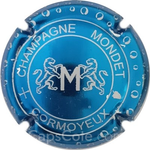 Capsule Mondet Bleu métallisé et argent