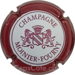 Capsule Moinier-Fourny Blanc, contour bordeaux