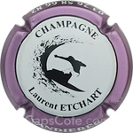 Capsule Etchart Laurent Contour rosé-violacé métallis