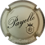Capsule Payelle P. et F. Or pâle et noir