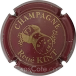 Capsule Kint René Bordeaux et or mat
