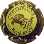 Capsule Kint René Vert pâle, contour sparflex marron