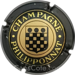 Capsule Philipponnat Or brillant, contour noir