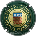 Capsule Philipponnat Or, contour vert foncé