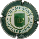 Capsule Philipponnat Ecusson vert et or, Ctr vert