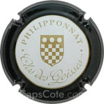Capsule Philipponnat Blanc, or, contour noir