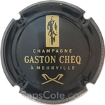 Capsule Cheq Gaston Noir et or