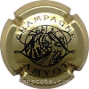 Capsule Amyot  8 - Logo différent, or