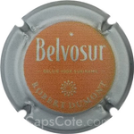 Capsule Dumont Robert Orange pâle, contour gris, mat