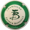 Capsule Bonville Franck Crème, contour vert