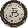 Capsule Bonville Franck Crème, contour marron