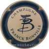 Capsule Bonville Franck Crème, contour bleu