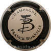 Capsule Bonville Franck Crème, contour noir