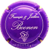 Capsule Boonen F. et J. Violet et blanc