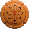 Capsule Anysetiers de champagne Fond orange