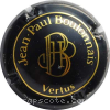 Capsule Boulonnais Jean Paul Noir et or - Lettres entrelacées