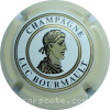 Capsule Bourmault Luc  Blanc, contour crème