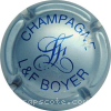 Capsule Boyer L et fils Argent-bleuté et bleu