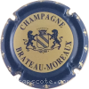 Capsule Brateau Moreaux Crème, contour bleu