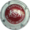 Capsule Brateau Moreaux Bordeaux, contour argent