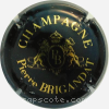 Capsule Brigandat Pierre Noir et or