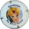 Capsule Arlette (La fée d') Visage polychrome aves strass