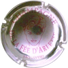Capsule Arlette (La fée d')  Visage Métal et rose
