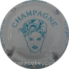 Capsule Arlette (La fée d') Visage blanc et bleu