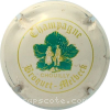 Capsule Broquet Melbeck Crème, vert foncé et or