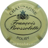 Capsule Brossolette François Crème et noir