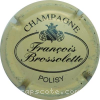 Capsule Brossolette François Gris-crème et noir