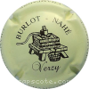 Capsule Burlot Nahé Crème et noir, petites lettres