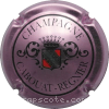 Capsule Cabouat Regnier Rosé, or et rouge