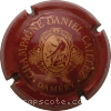 Capsule Caillez Daniel Bordeaux et or