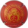 Capsule Canard François Bordeaux et or sans traits verticaux