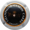 Capsule Carre Claude Contour blanc et or foncé