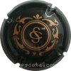 Capsule Carre Serge Noir et or
