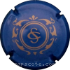 Capsule Carre Serge Bleu et or