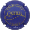 Capsule Cattier Bleu et or
