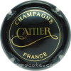 Capsule Cattier Noir et or brillant