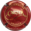 Capsule Cattier Bordeaux et or brillant