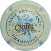 Capsule Cattier Blanc, bleu et or