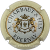 Capsule Charbaut A. et fils Contour crème, blanc, lions or